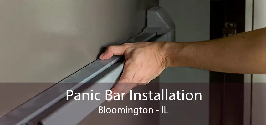 Panic Bar Installation Bloomington - IL