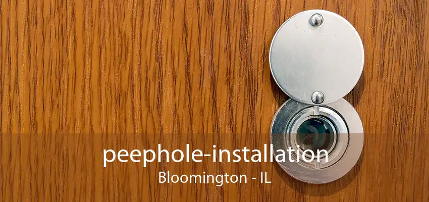 peephole-installation Bloomington - IL